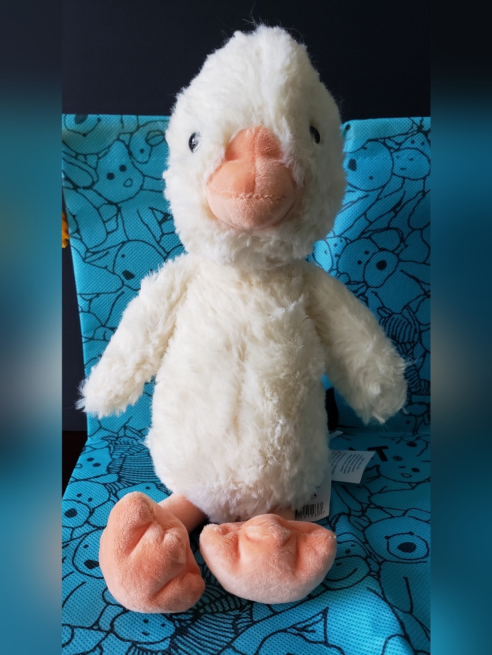 Authentic Jellycat Bashful Duck New With Dust Bag All Tags Attached - Picture 13 of 13